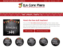 Tablet Screenshot of elacoreplans.com